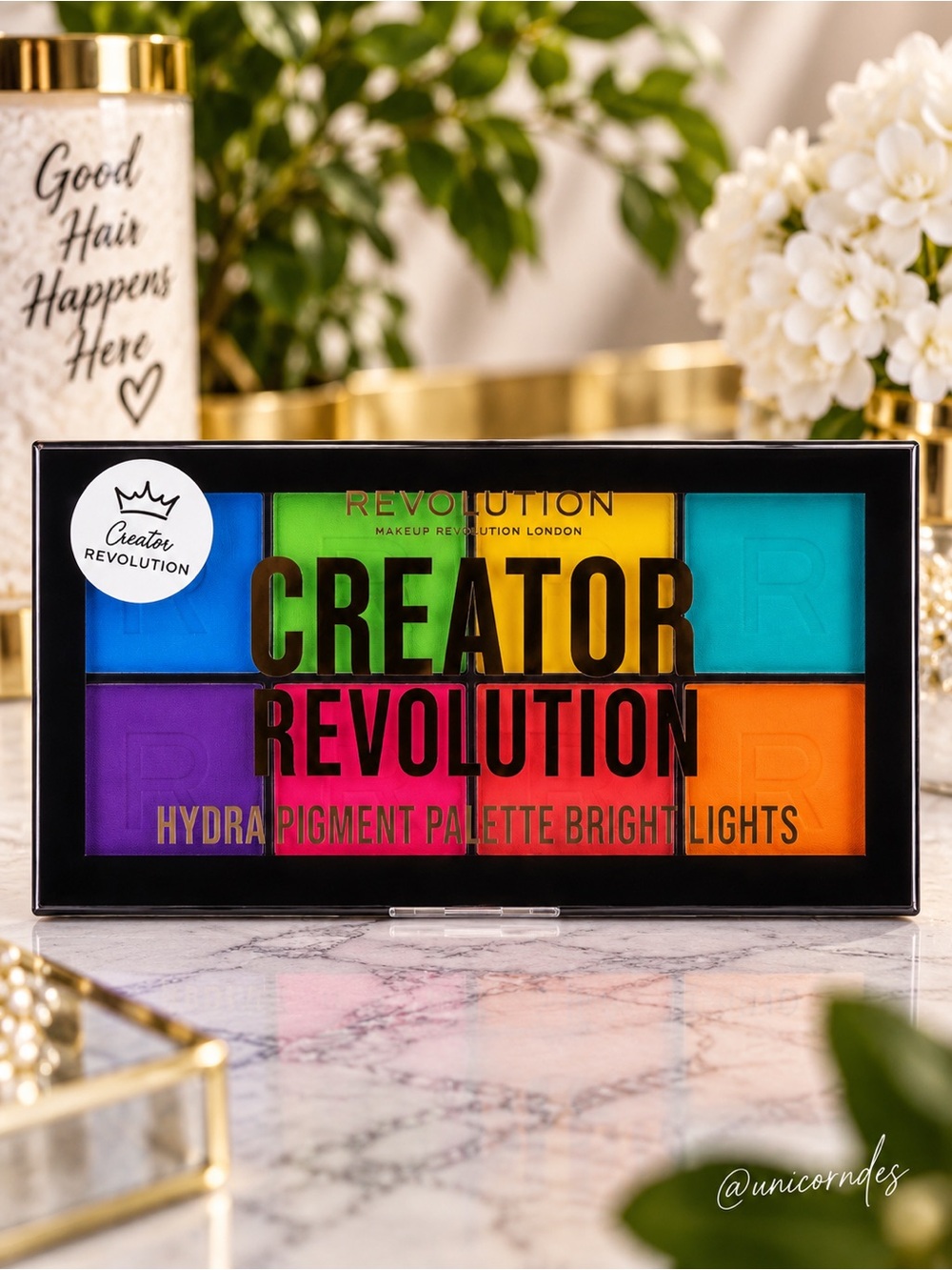 Revolution Creator Hydra Pigment Palette Bright Lights NEW